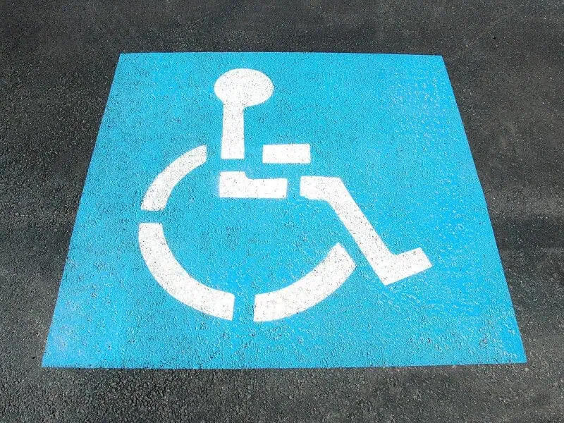 ADA inspection for Disabled parking sign installation by Certified Access Specialist
