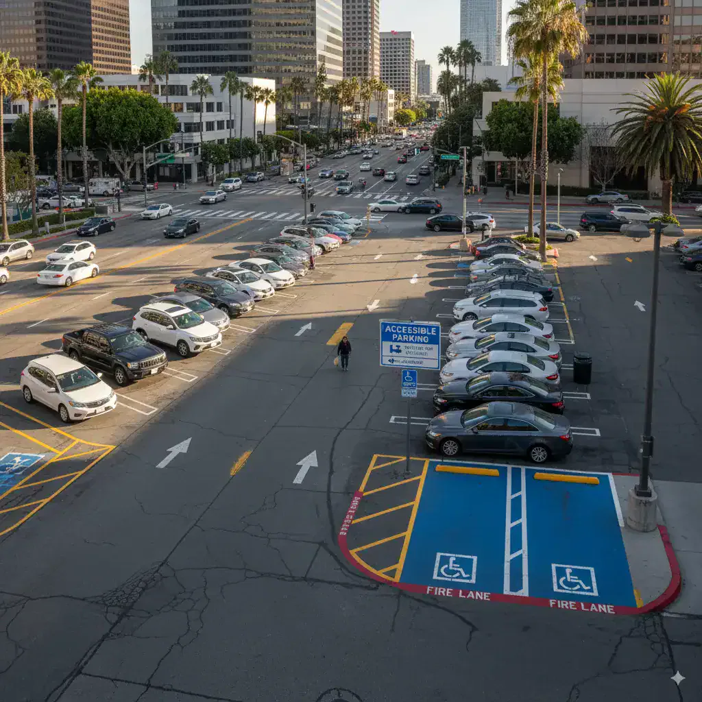 How to Choose the Right Parking Lot Striping Service for Your Business 1