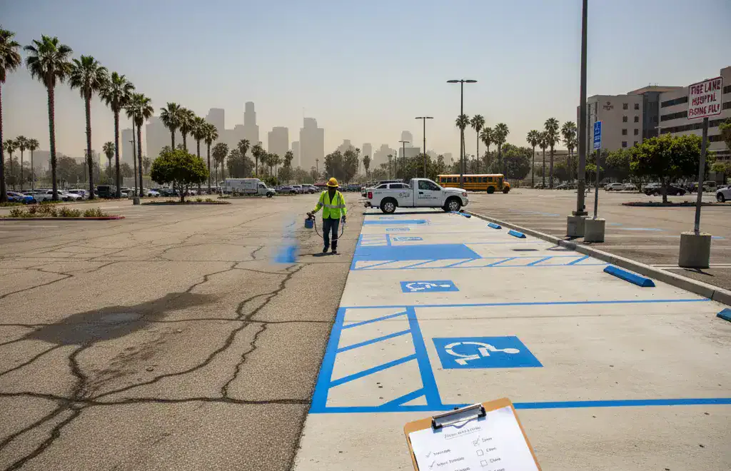 How to Choose the Right Parking Lot Striping Service for Your Business 2