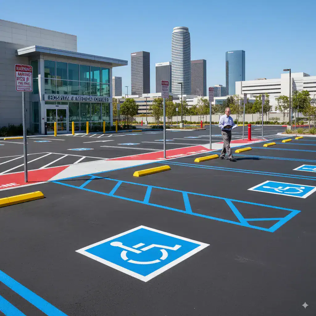 How to Choose the Right Parking Lot Striping Service for Your Business 3