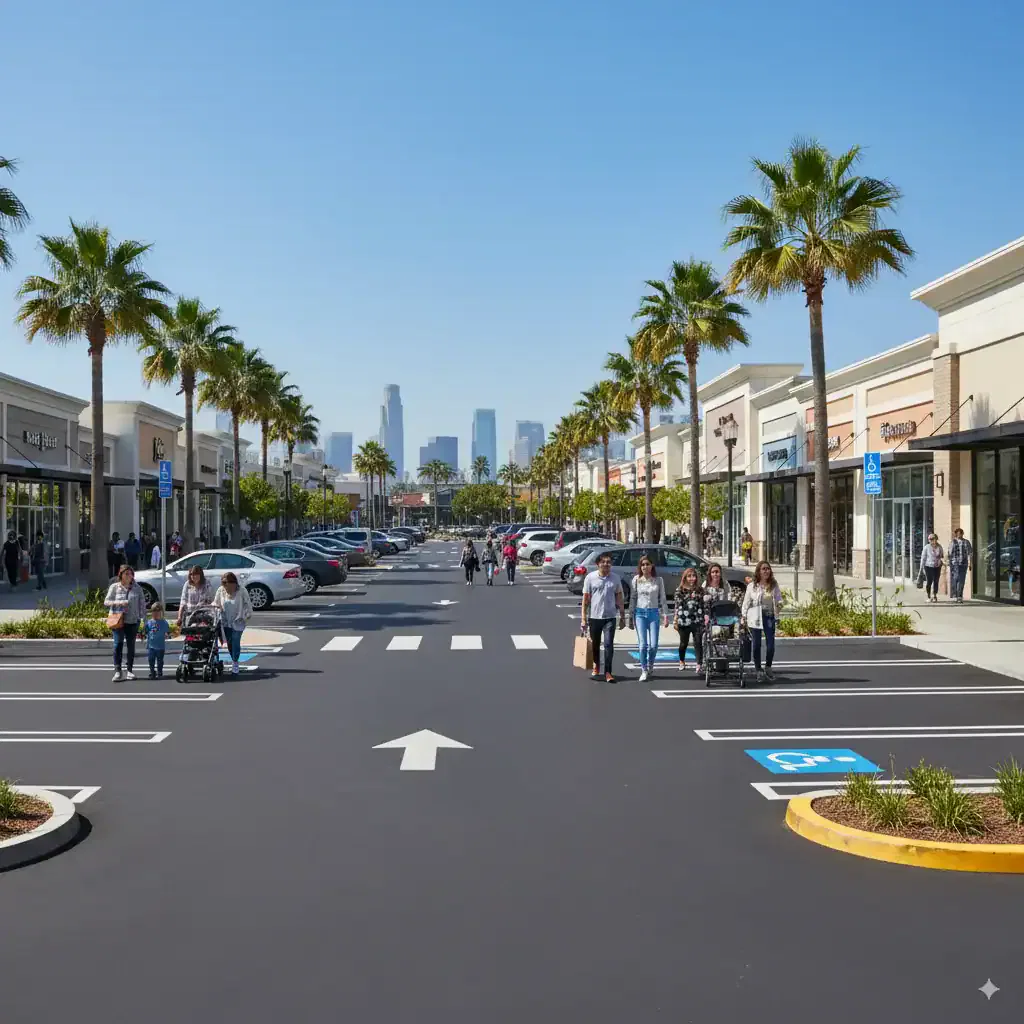 How Parking Lot Striping Improves Customer Experience 2