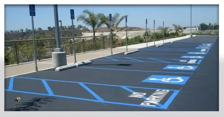Parking Lot Restriping- ADA Compliant