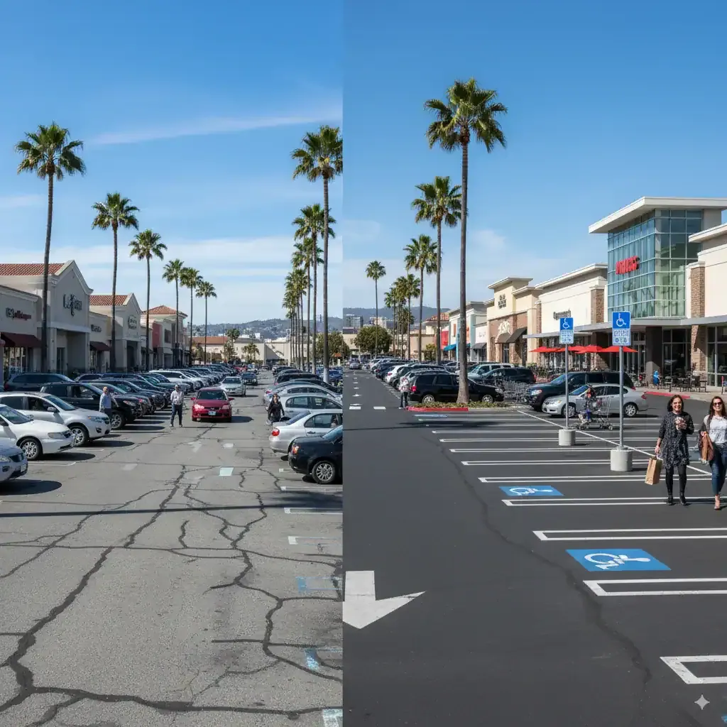 This article examines how parking lot striping transforms customer experiences, offering practical solutions for property managers and business owners in Los Angeles. How Parking Lot Striping Improves Customer Experience 1